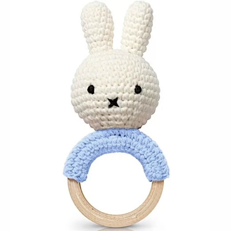Hochet Miffy - Bleu Pastel | Just Dutch Clearance