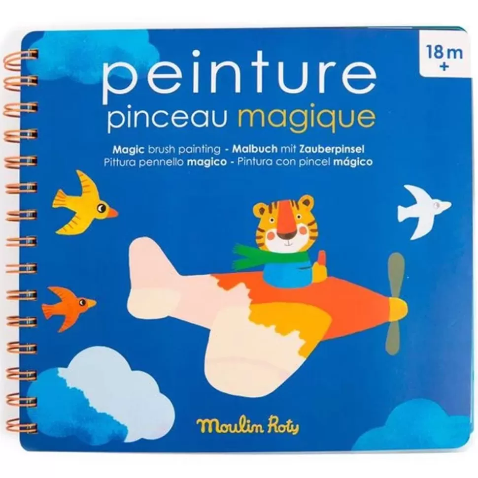 Peinture Pinceau Magique - Les Popipop | Moulin Roty Discount