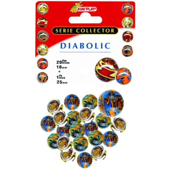 Billes-Diabolic-Série-Collector-Cofalu-KimPlay Billes Diabolic Série Collector Cofalu Kim'Play Garantie Incluse