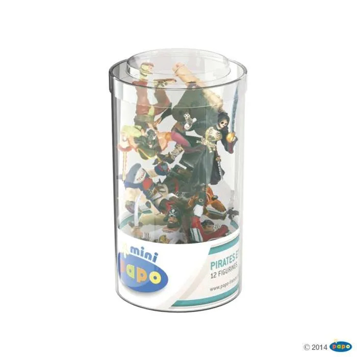 Boite-de-12-mini-figurines-Pirates-corsaires-Papo Boite de 12 mini figurines Pirates & corsaires Papo Super Prix