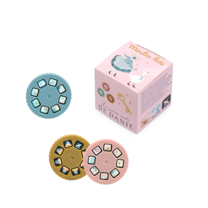 Boîte-de-3-disques-pour-lampe-à-histoires-La-petite-école-de-danse-Moulin-Roty Top Vente Boîte de 3 disques pour lampe à histoires La petite école de danse Moulin Roty