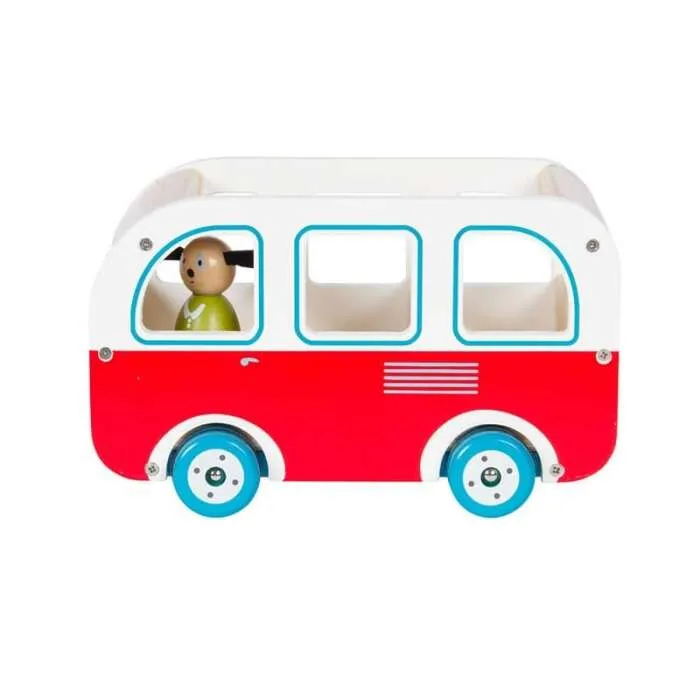 Bus-en-bois-la-grande-famille-Moulin-Roty Bus en bois la grande famille Moulin Roty Premium