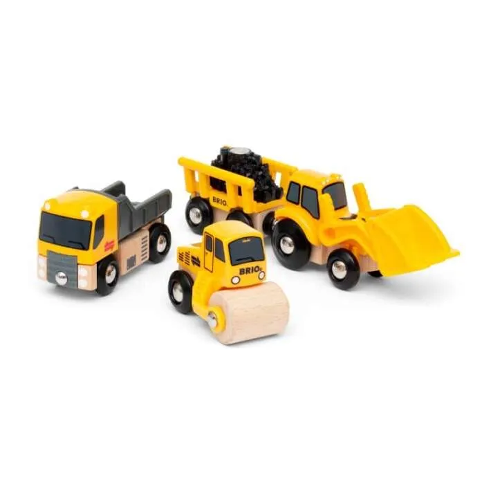 Coffret-3-camions-de-chantier-Brio Coffret 3 camions de chantier Brio Jusqu’à Épuisement Des Stocks
