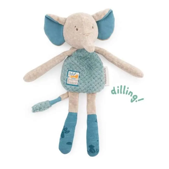 Doudou-hochet-Eléphant-Sous-mon-baobab-Moulin-Roty Must-Have Doudou-hochet Eléphant Sous mon baobab Moulin Roty