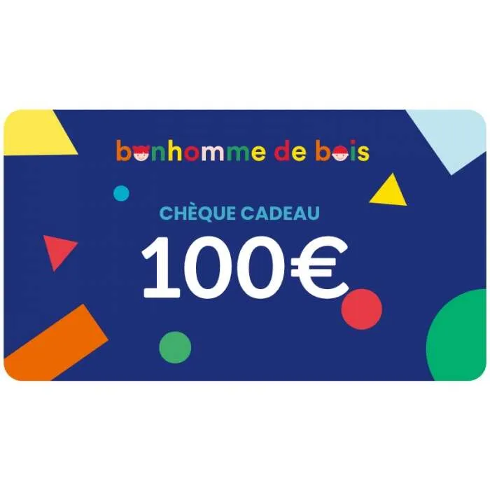 E-carte-cadeau-Bonhomme-de-Bois-100€ E-carte cadeau Bonhomme de Bois 100€ Super Prix