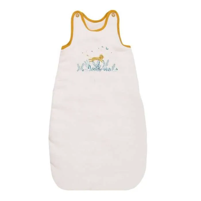 Gigoteuse-beige-Lion-90-cm-Sous-mon-baobab-Moulin-Roty Gigoteuse beige Lion 90 cm Sous mon baobab Moulin Roty Meilleure Qualité