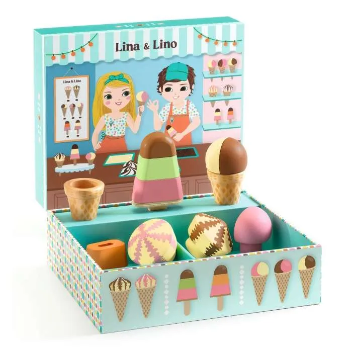Glace-Lina-et-Lino-Djeco Glace Lina et Lino Djeco Soldes