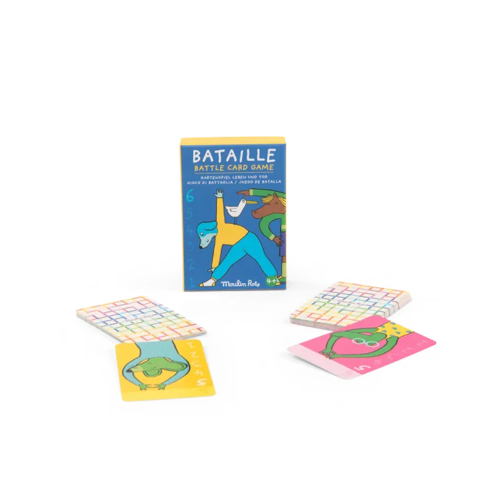 Jeu-de-cartes-bataille-Les-Loufoques-Moulin-Roty Jeu de cartes bataille Les Loufoques Moulin Roty Original
