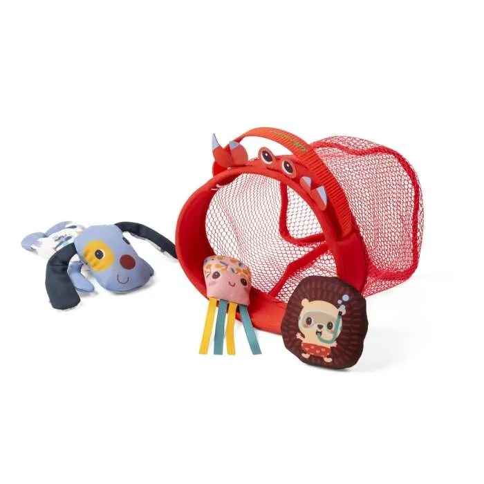 Jouet-de-bain-filet-de-pêche-Jules-et-ses-amis-Lilliputiens Offre Spéciale Jouet de bain filet de pêche Jules et ses amis Lilliputiens
