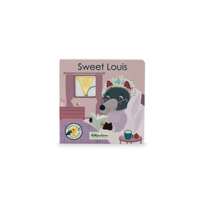 Livre-tactile-et-sonore-Louis-Lilliputiens Livre tactile et sonore Louis Lilliputiens Authentique