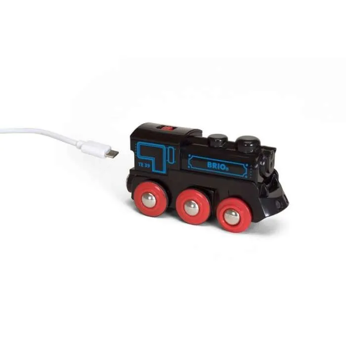 Locomotive-rechargeable-avec-mini-câble-Brio Locomotive rechargeable avec mini câble Brio Premium