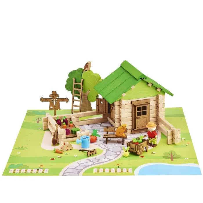Maison-et-son-jardin-135-pcs-Jeujura Top Qualité Maison et son jardin 135 pcs Jeujura