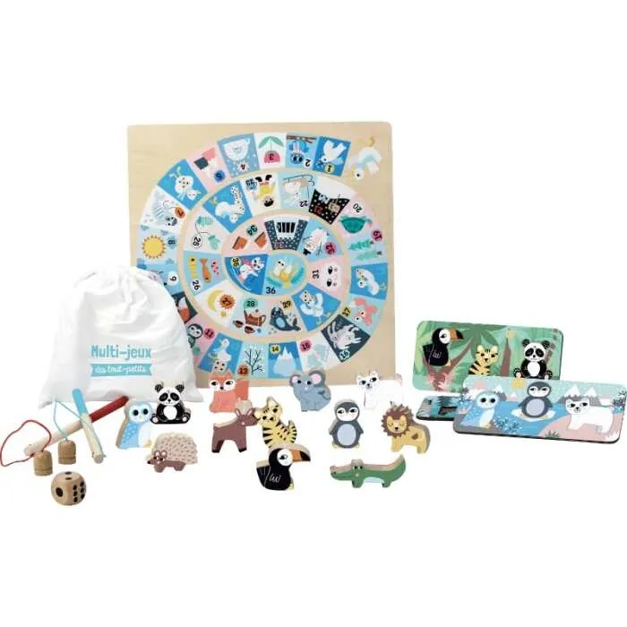 Multi-Jeux-des-tout-petits-Michelle-Carlslund-Vilac Fait Main Multi-Jeux des tout petits Michelle Carlslund Vilac