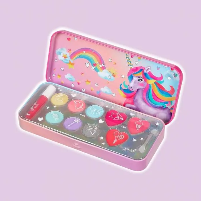 Palette-de-maquillage-Licorne-Souza Palette de maquillage Licorne Souza Top Vente