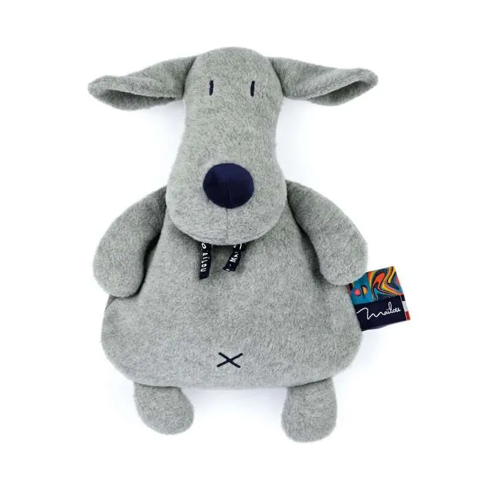 Peluche-Bouillotte-micro-ondes-Mouton-gris-Maïlou-Tradition Gros Lot Peluche Bouillotte micro-ondes Mouton gris Maïlou Tradition
