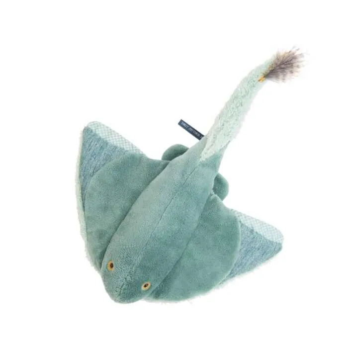 Peluche-Petite-raie-Tout-autour-du-monde-Moulin-Roty Exclusif Peluche Petite raie Tout autour du monde Moulin Roty
