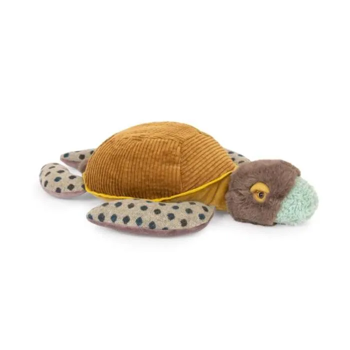 Peluche-Petite-tortue-Tout-autour-du-monde-Moulin-Roty Peluche Petite tortue Tout autour du monde Moulin Roty Dernière Chance