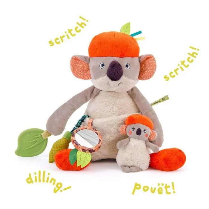 Peluche-dactivités-Koco-Dans-la-jungle-Moulin-Roty Peluche d'activités Koco Dans la jungle Moulin Roty Jusqu’à Épuisement Des Stocks