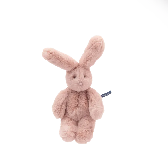 Peluche-petit-Lapin-rose-Arthur-et-Louison-Moulin-Roty Exclusif Peluche petit Lapin rose Arthur et Louison Moulin Roty