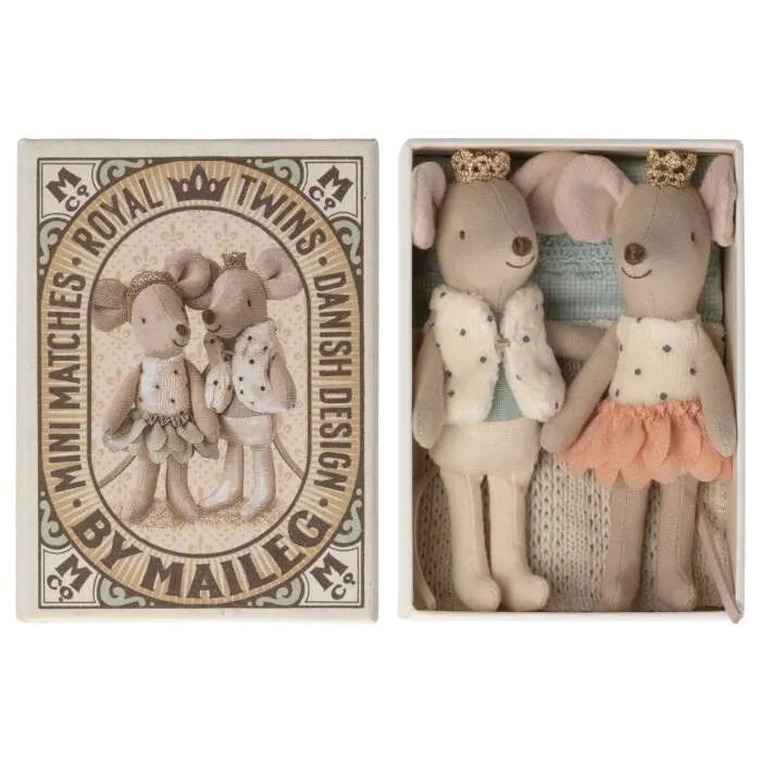 Petit-frère-et-sœur-souris-Famille-royale-Maileg Petit frère et sœur souris Famille royale Maileg Dernière Chance
