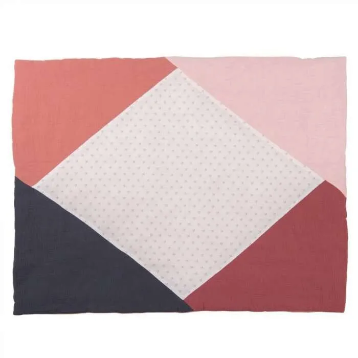Plaid-patchwork-Après-la-pluie-Moulin-Roty Plaid patchwork Après la pluie Moulin Roty Paiement Sécurisé