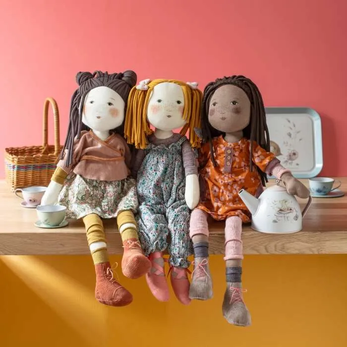 Poupée-Marjolaine-Les-Rosalies-Moulin-Roty Poupée Marjolaine Les Rosalies Moulin Roty Offre Exclusive