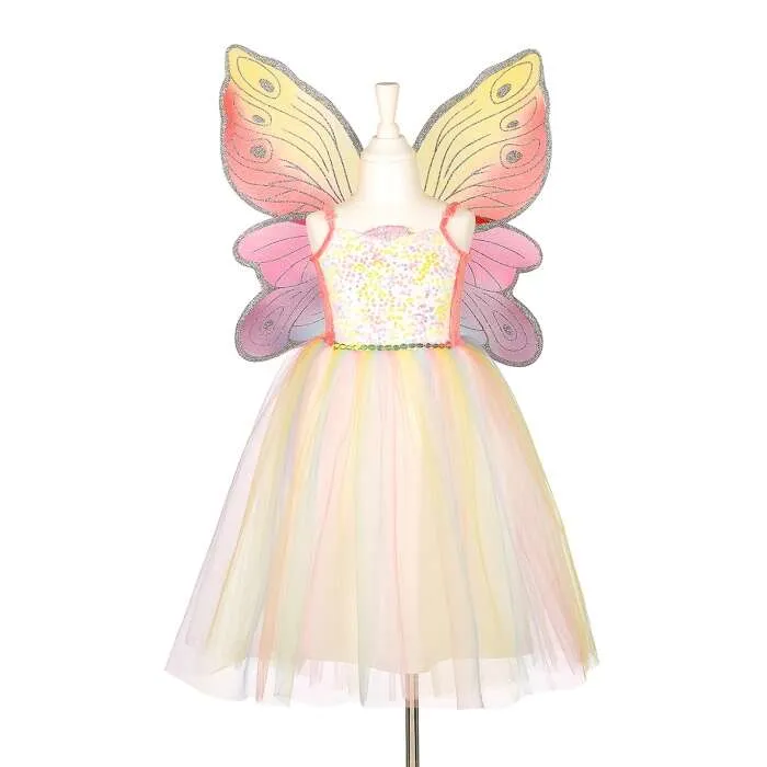 Robe-rose-avec-ailes-papillon-Valerie-8-10-ans-Souza Marque Robe rose avec ailes papillon Valerie 8-10 ans Souza