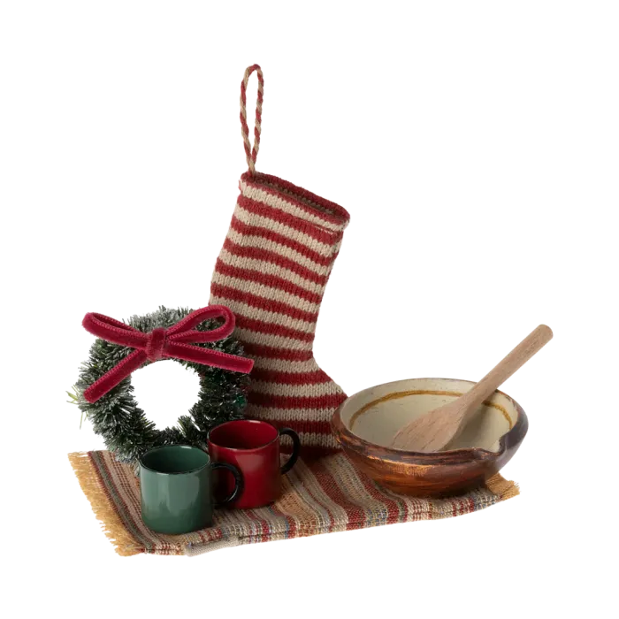Set-de-Noël-pour-souris-Maileg Set de Noël pour souris Maileg Produit De Marque