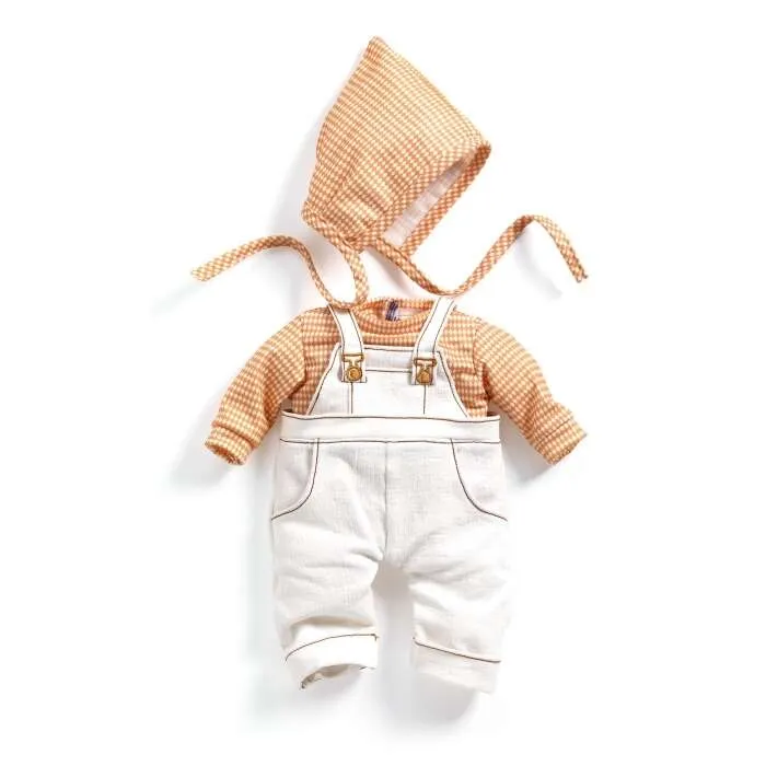 Tenue-Cannelle-Petit-Pan-pour-poupon-Pomea-Djeco Tenue Cannelle Petit Pan pour poupon Pomea Djeco Prix Promo