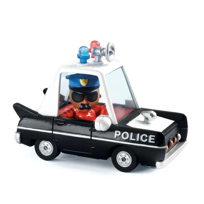 Voiture-Crazy-Motors-Hurry-Police-Djeco Voiture Crazy Motors Hurry Police Djeco Soldes