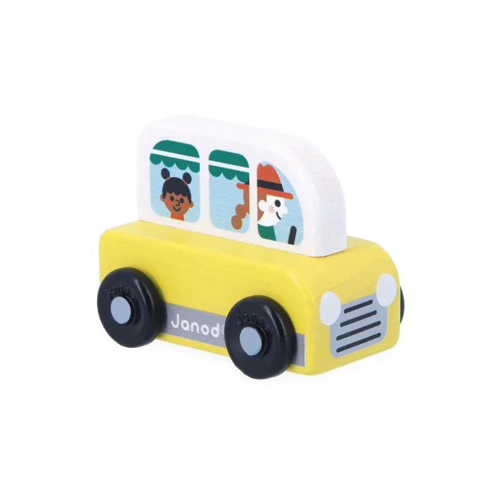 Voiture-en-bois-Van-jaune-Cross-roads-Janod Usine Directe Voiture en bois Van jaune Cross roads Janod