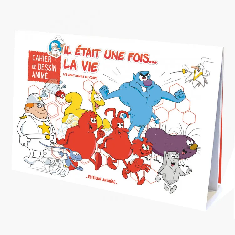 Cahier-de-dessins-animés---Il-était-une-fois-la-vie-8426 Cahier de dessins animés - Il était une fois la vie Usine Directe
