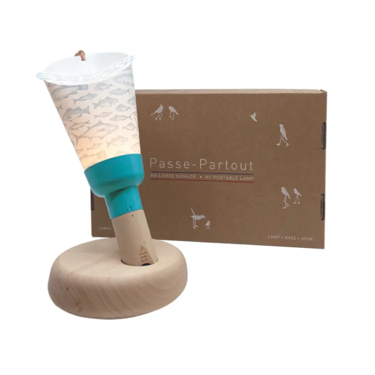 Coffret-Lampe-Nomade-Passe-partout-quotPoissonsquot-10604 Dernier Modèle Coffret Lampe Nomade Passe-partout "Poissons"