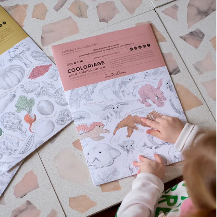 Coloriage-géant---Animaux-Invisibilisés-7405 Coloriage géant - Animaux Invisibilisés Top Qualité