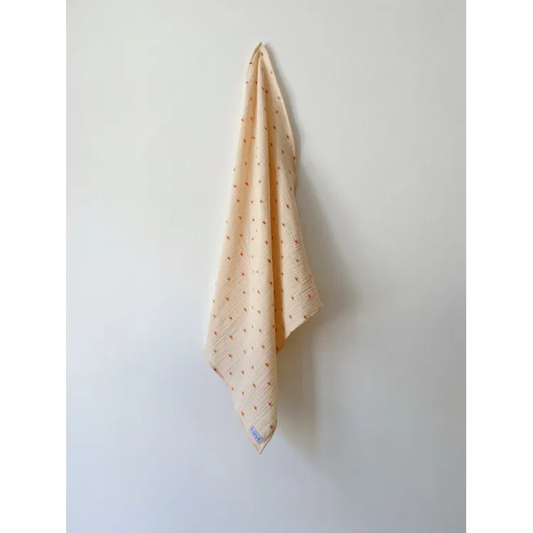 Lange-64x64-cm-coton-GOTS---Motif-soleils-11119 Lange 64x64 cm coton GOTS - Motif soleils Vente Flash