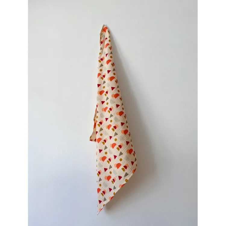 Lange-64x64cm-coton-GOTS---Motifs-graphiques-11118 Lange 64x64cm coton GOTS - Motifs graphiques Offre Spéciale