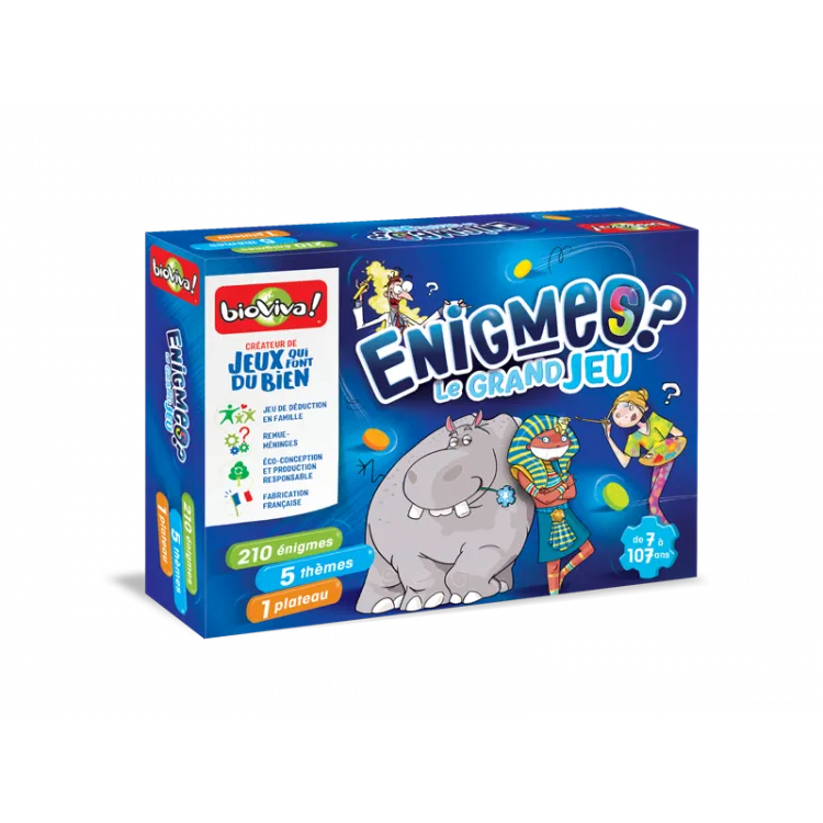 Les-énigmes---Le-grand-jeu-9203 Authentique Les énigmes - Le grand jeu