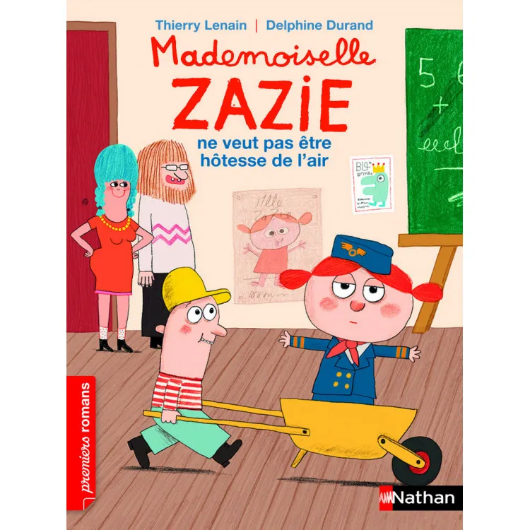 Acheter En Ligne Mademoiselle Zazie ne veut pas être hôtesse de l'air