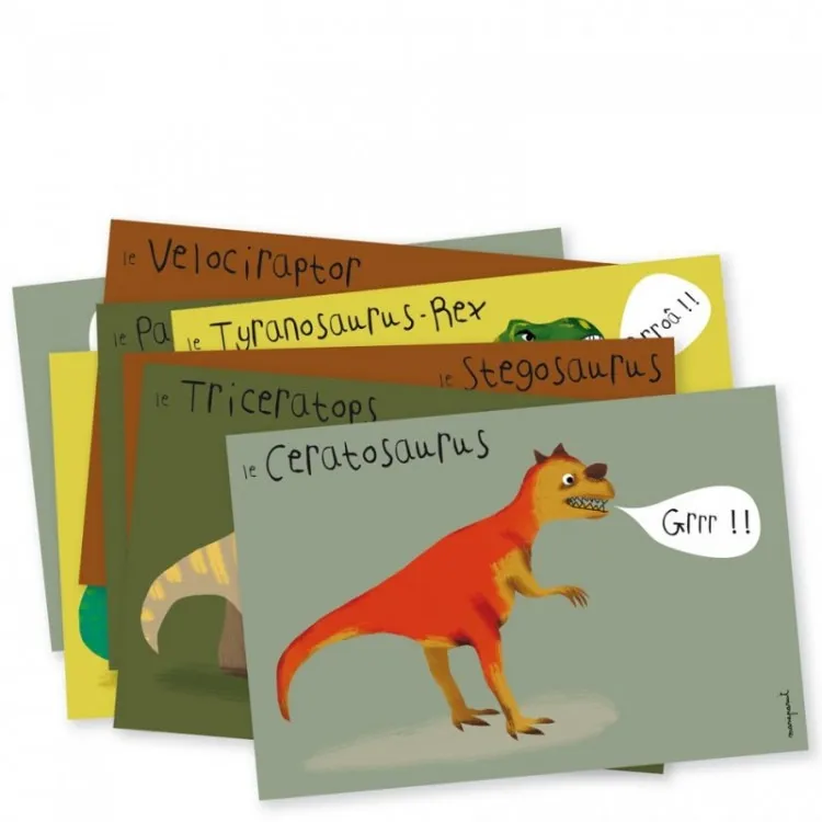 Mes-Invitations-Dinosaures-9504 Prix Réduit Mes Invitations Dinosaures