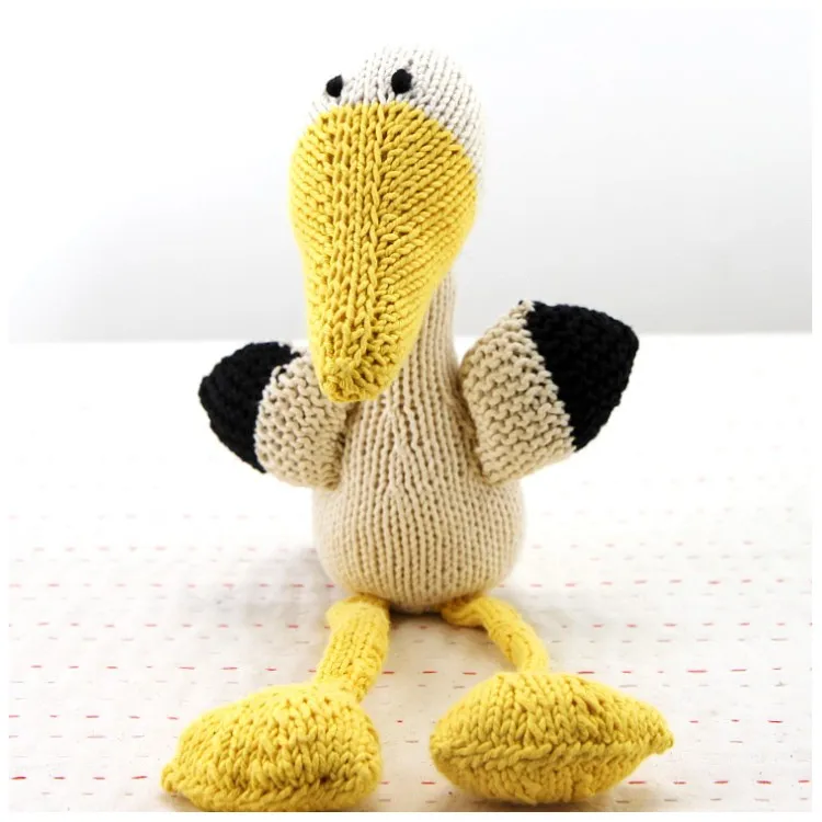 Peluche-Cigogne-coton-bio-FAIT-MAIN-9567 Produit De Marque Peluche Cigogne coton bio FAIT MAIN