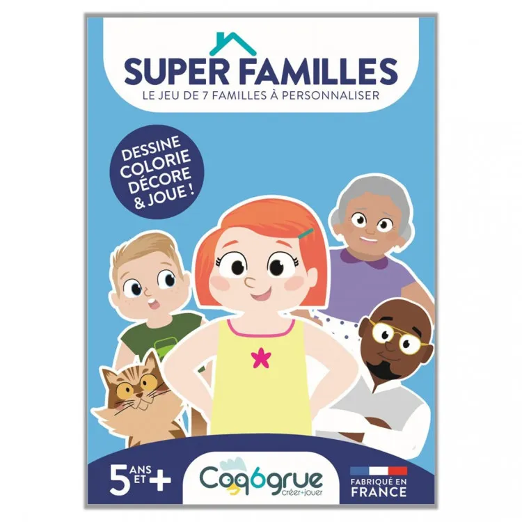 Super-Familles-jeu-de-cartes-à-personnaliser-7425 Dernier Modèle Super Familles, jeu de cartes à personnaliser