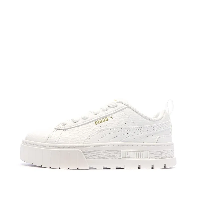 Baskets-Blanches-GarçonFille-Puma-Mayze-7240 Certifié Baskets Blanches Garçon/Fille Puma Mayze