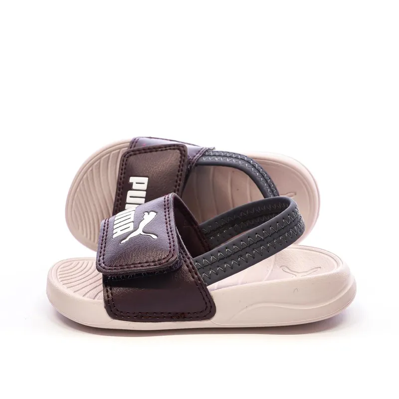 Sandales-RosePrune-Enfant-Puma-Popcat-20-7838 Sandales Rose/Prune Enfant Puma Popcat 20 Offre Limitée