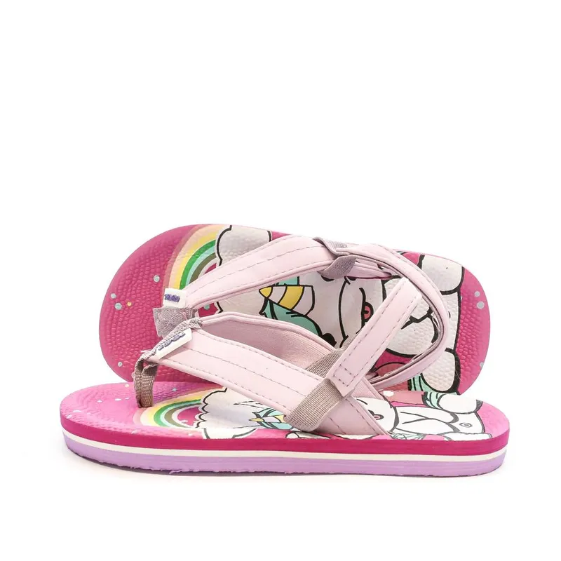 Tongs-Licorne-Rose-Fille-Cool-shoe-8288 Populaire Tongs Licorne Rose Fille Cool shoe