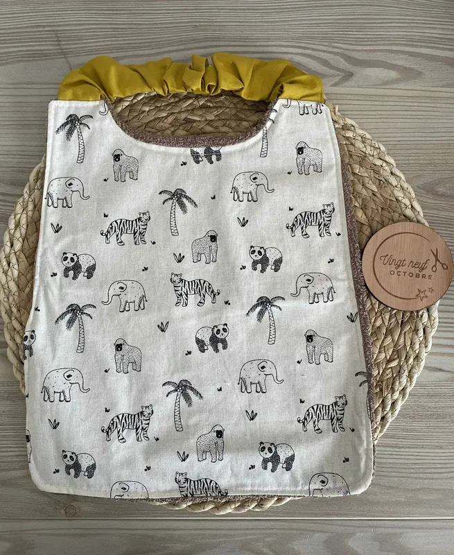 Bavoir-maternelle-8211-SAVANE-2 Bavoir maternelle – SAVANE 2 Prix Cassé