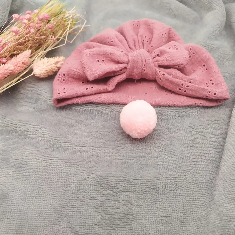 Bonnet-turban-coton-bébé Bonnet turban coton bébé Commander Vite