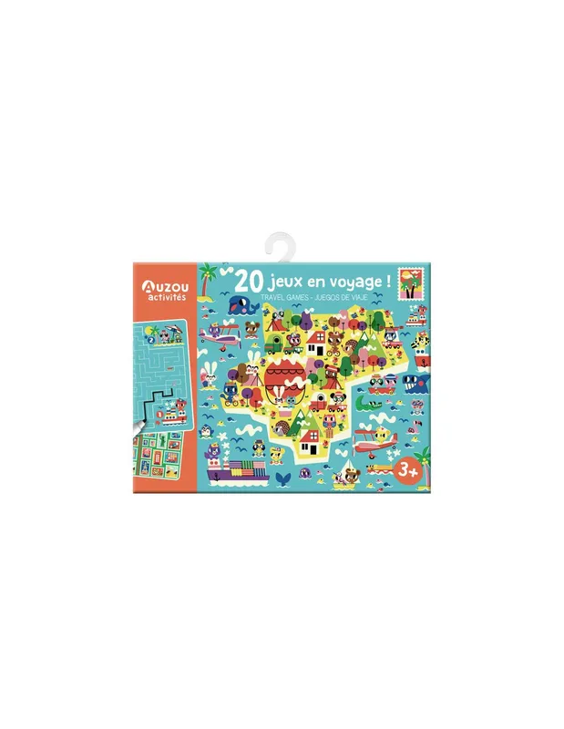 20-P039tits-jeux-En-voyage---Auzou-18661 20 P'tits jeux En voyage - Auzou Top Vente