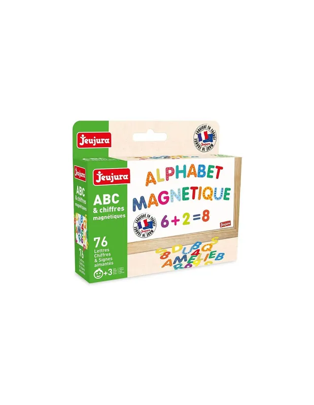 76-magnets-ABC-et-chiffres---Jeujura-17670 Affaire À Saisir 76 magnets ABC et chiffres - Jeujura