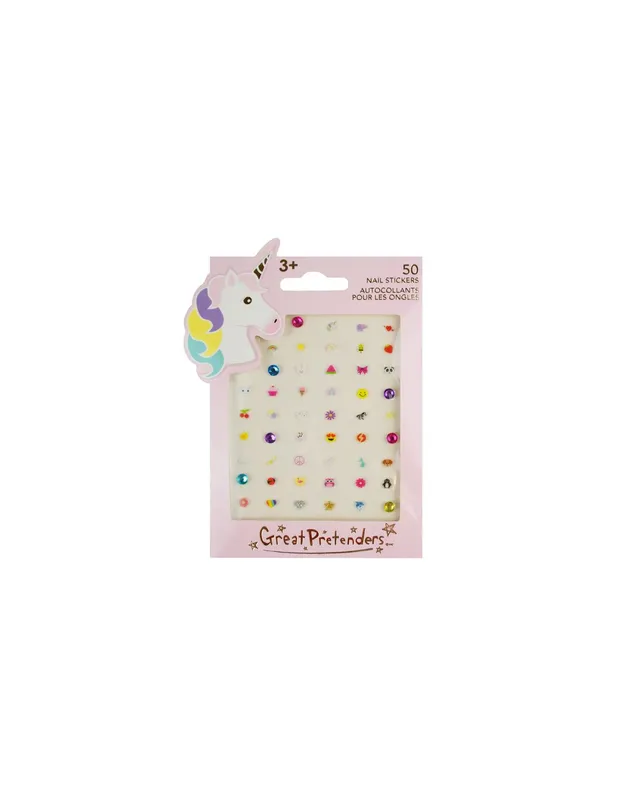 Autocollant-pour-les-ongles-licorne---Great-Pretenders-17790 Bon Marché Autocollant pour les ongles licorne - Great Pretenders