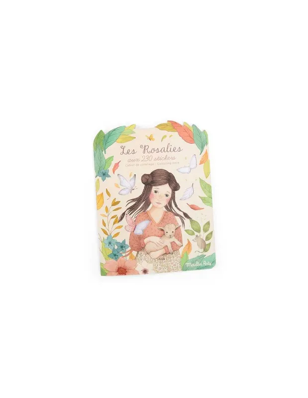Cahier-de-coloriage-et-stickers-Les-Rosalies---Moulin-Roty-17905 Cahier de coloriage et stickers Les Rosalies - Moulin Roty Bon Plan